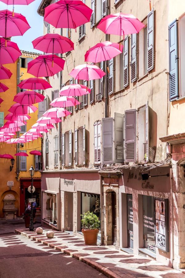 2 pièces neuf au pied des musées - wifi&parking gratuit Grasse Exterior foto